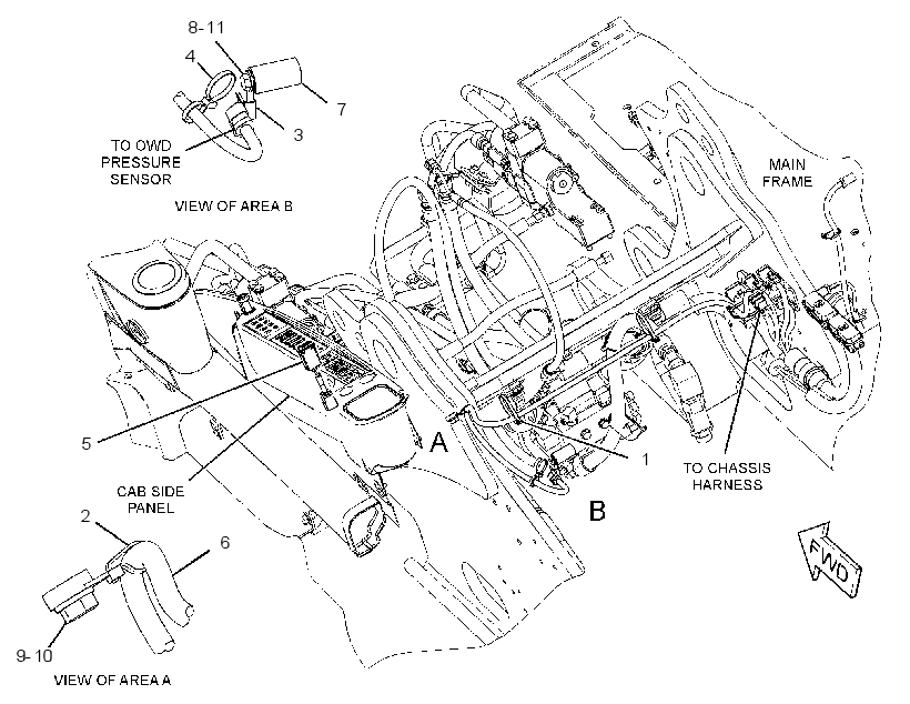WIRING GP-OVERLOAD WARNING 2595216 CAT