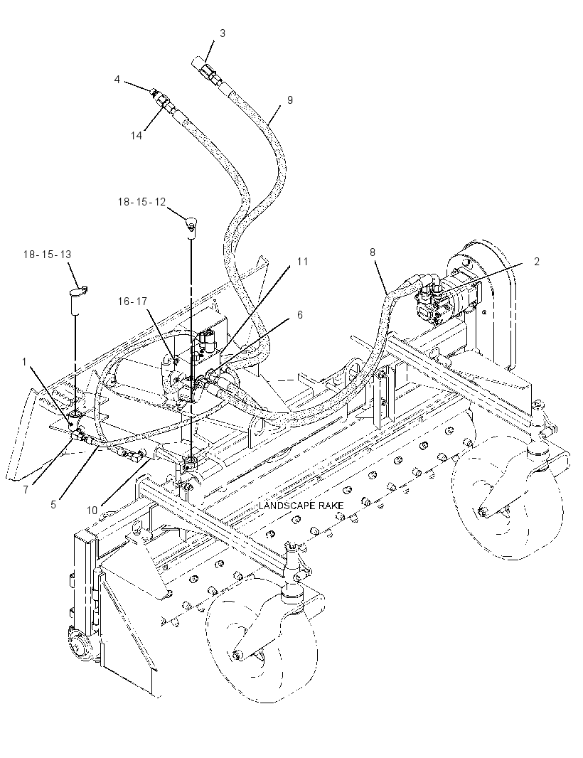 LINES GP-CYLINDER & MANIFOLD 2764411 CAT