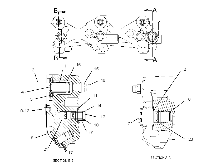 HOUSING GP-ENGINE BRAKE 7E4168 CAT