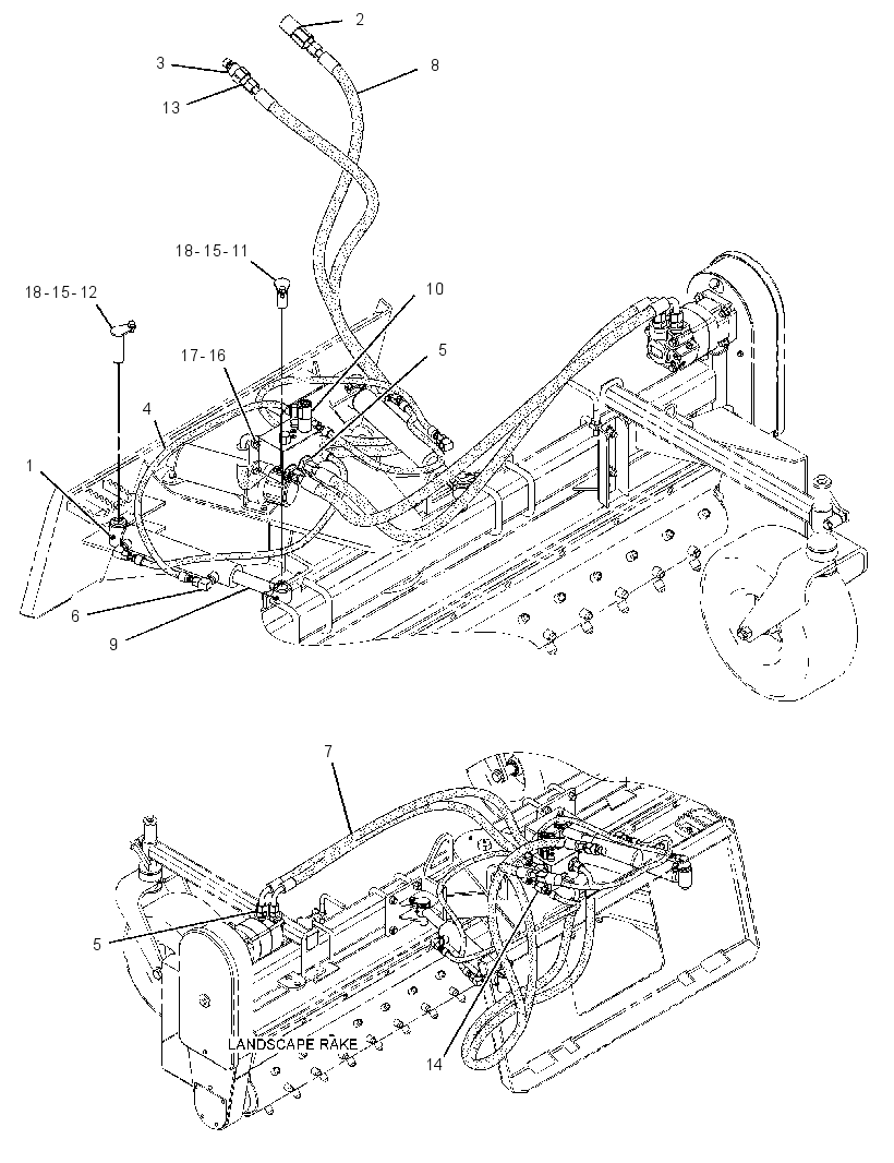 LINES GP-CYLINDER & MANIFOLD 2764431 CAT