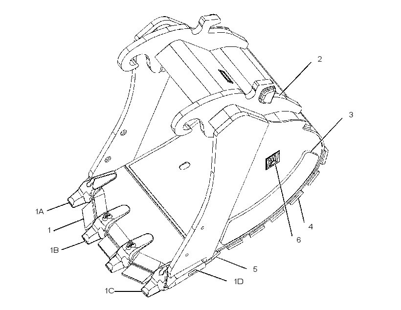 BUCKET GP-HEAVY DUTY ROCK 2601113 CAT