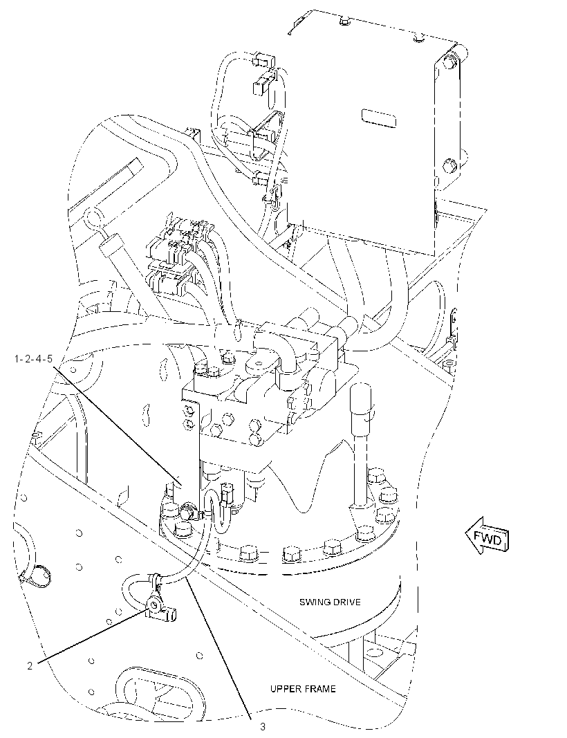 WIRING GP-FINE SWING 2595215 CAT