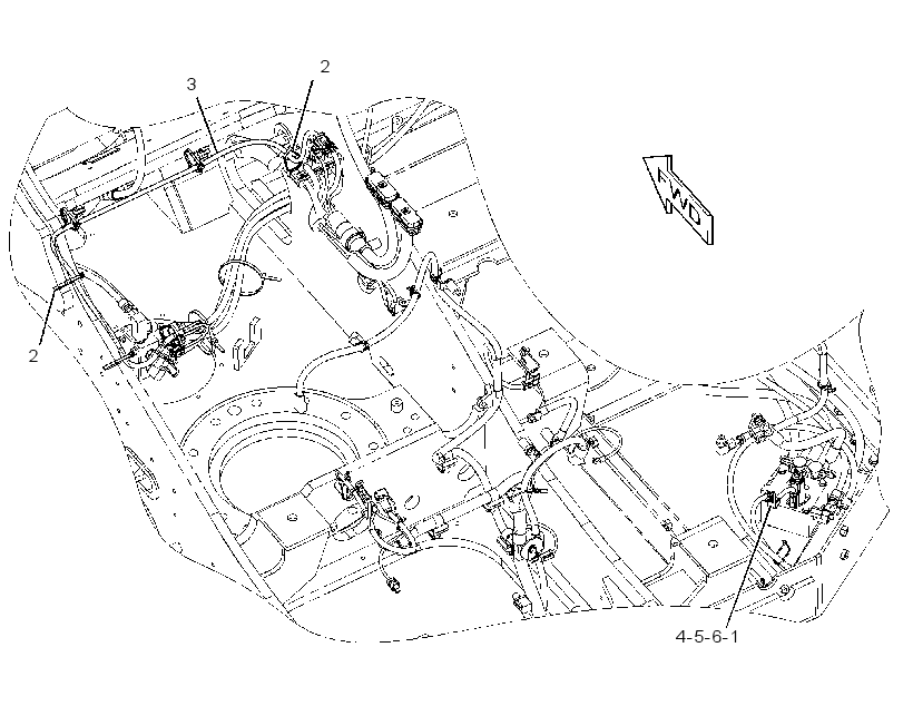 WIRING GP-AUXILIARY CONTROL 2595219 CAT