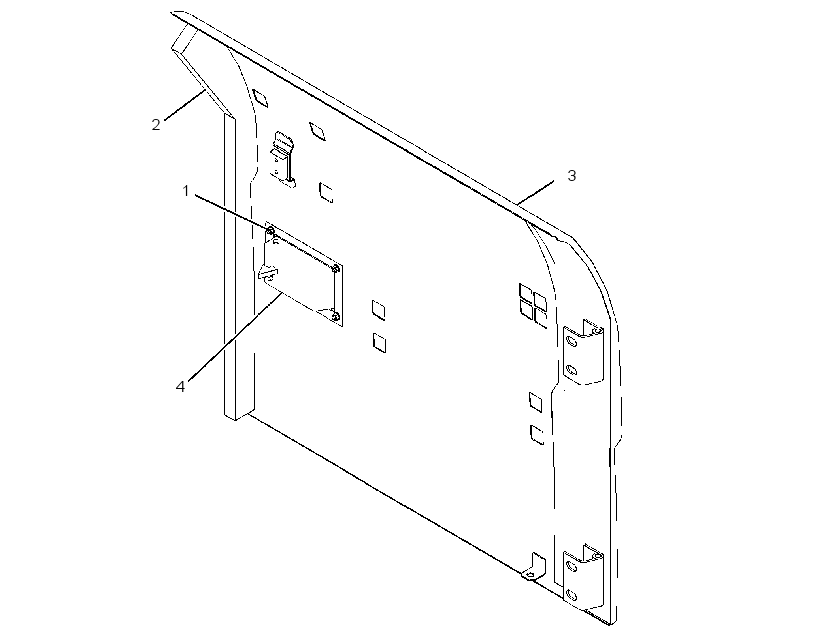 DOOR GP-RADIATOR 2680397 CAT