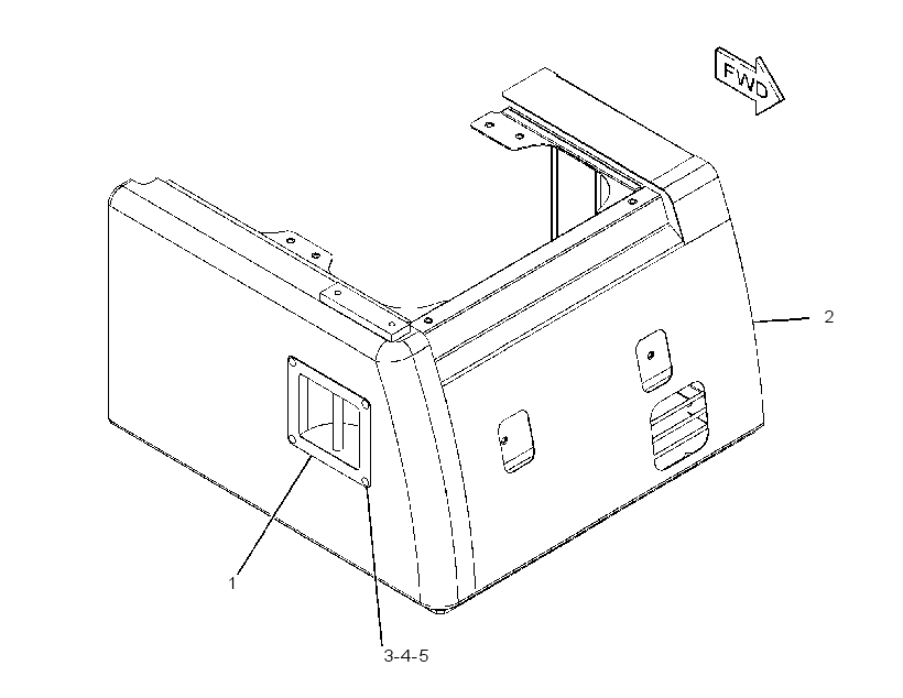 PANEL GP 3744908 CAT