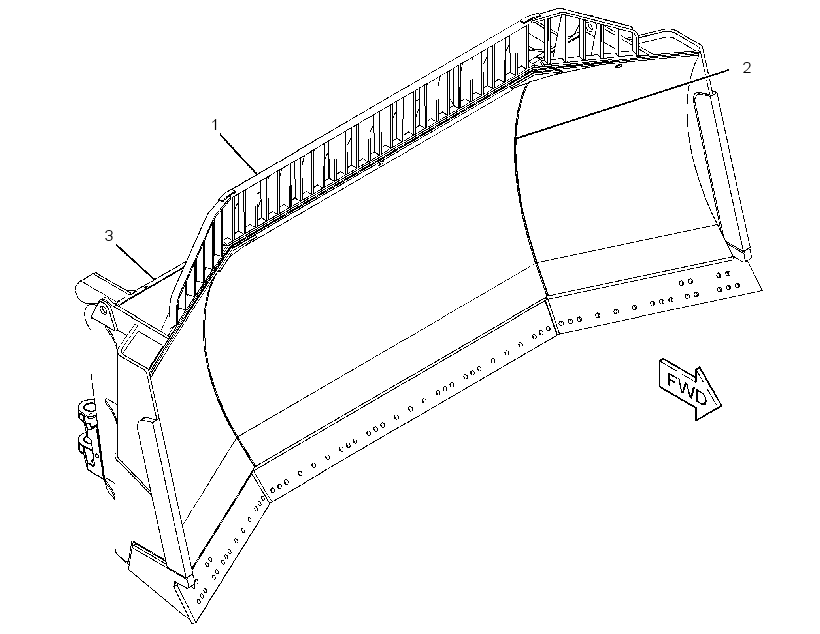 BLADE AS-UNIVERSAL 1303432 CAT