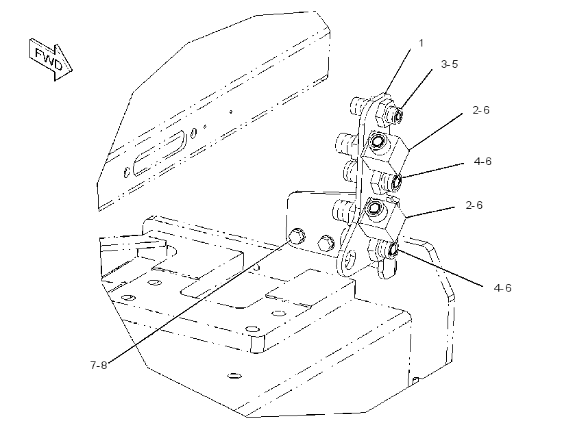 FITTING & MTG GP-HYDRAULIC 2587194 CAT