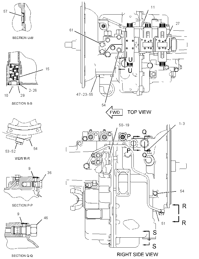 TRANSMISSION GP-POWER SHIFT 2456791 CAT