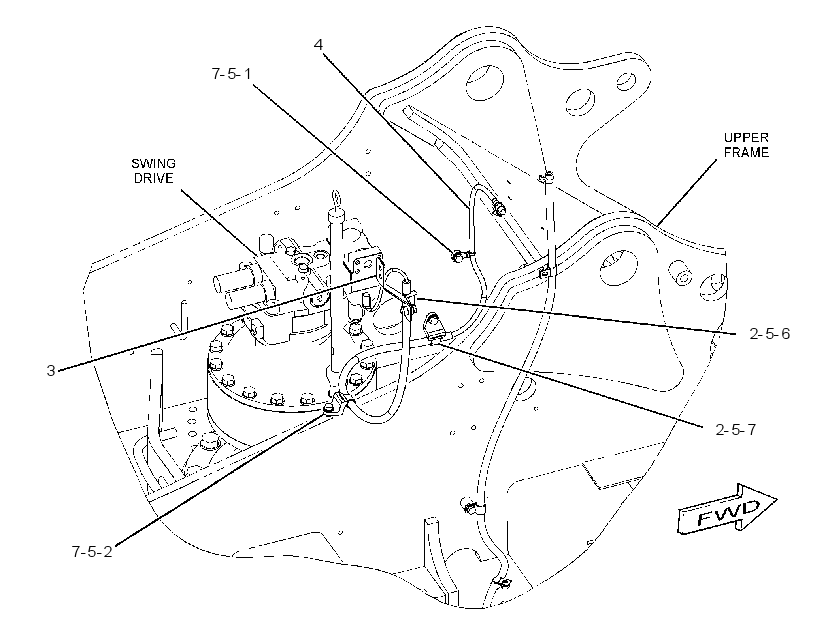 WIRING GP-FINE SWING 2595052 CAT
