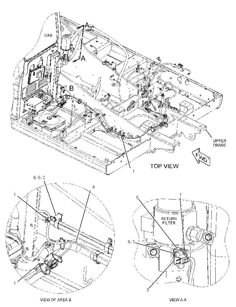 WIRING GP-HYDRAULIC CONTROL 2595046 CAT