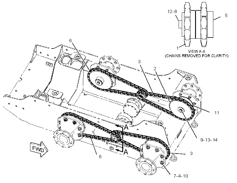 DRIVE GP-TANDEM 1428760 CAT