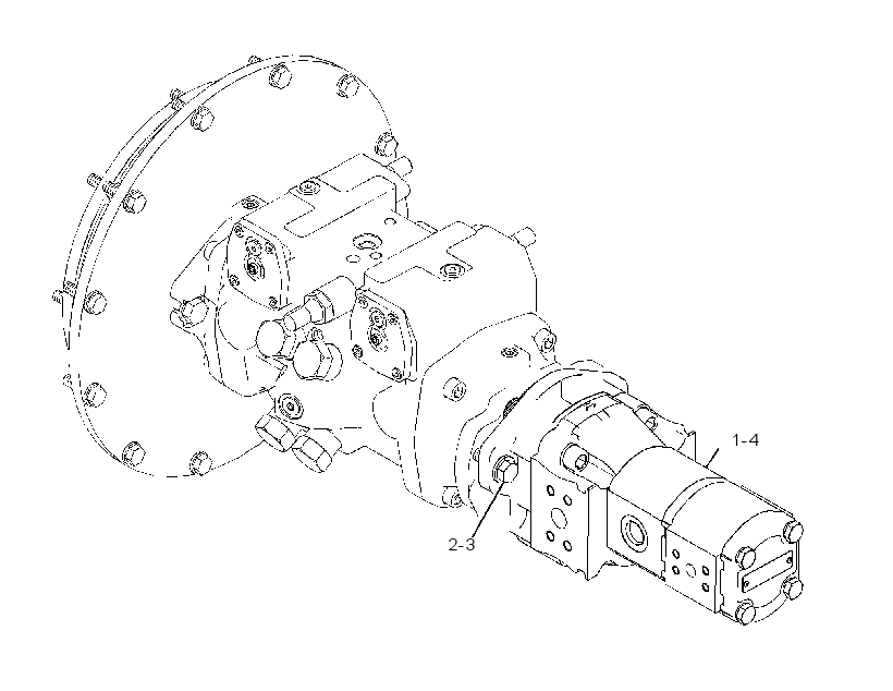 PUMP & MTG GP-WORK TOOL 2616095 CAT