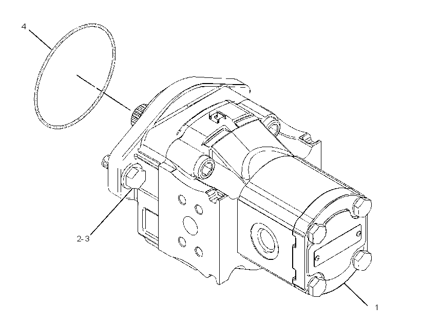 PUMP & MTG GP-WORK TOOL 2616096 CAT