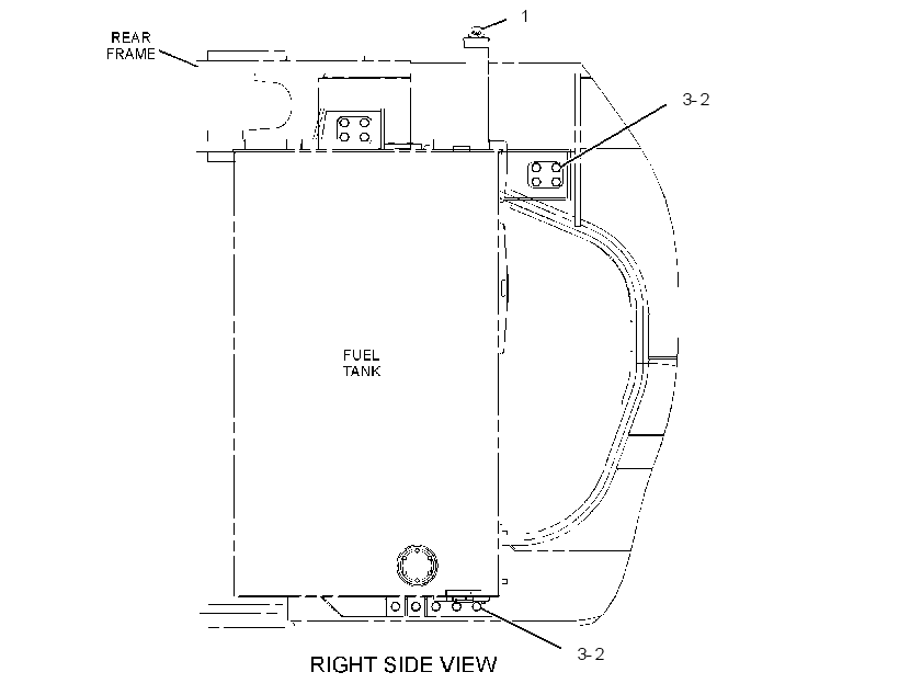 MOUNTING GP-FUEL TANK 2485300 CAT