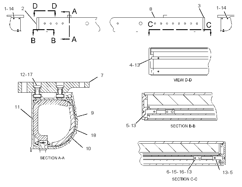 TRAY GP-CABLE 2734786 CAT