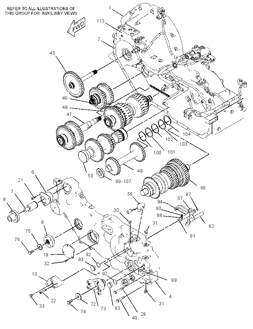 Трансмиссия 2162272 CAT