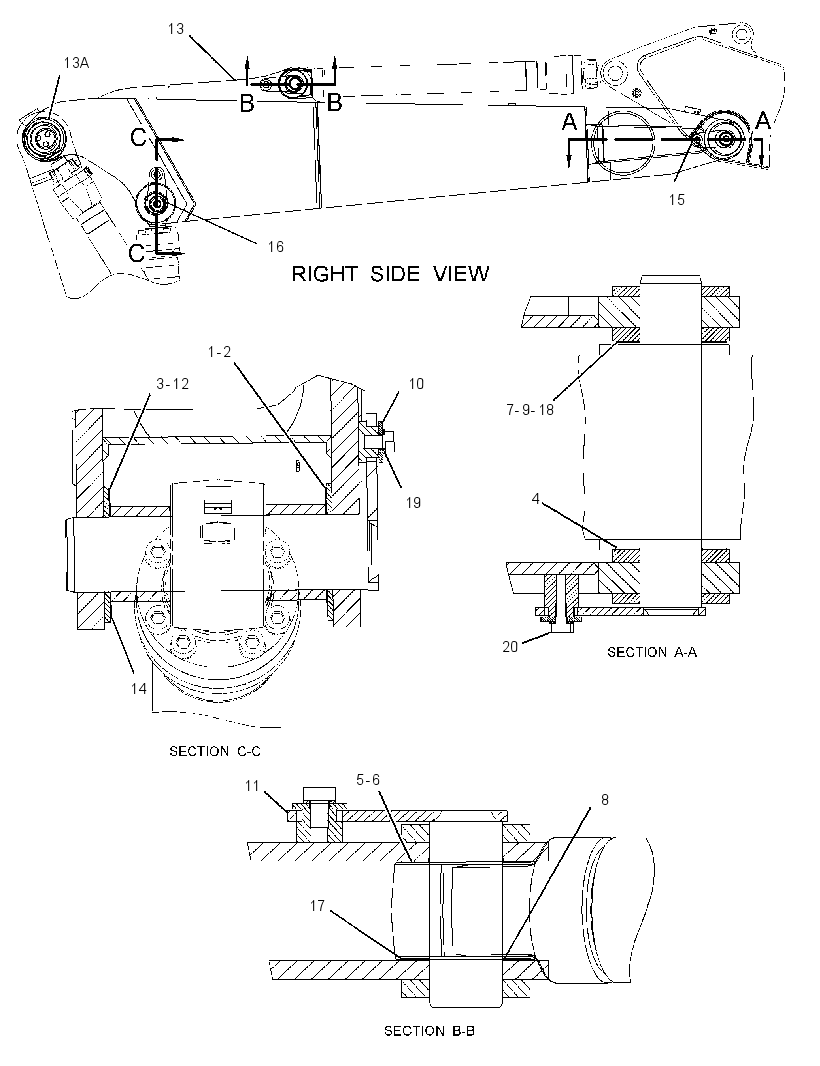 BOOM GP-FORE 1858543 CAT