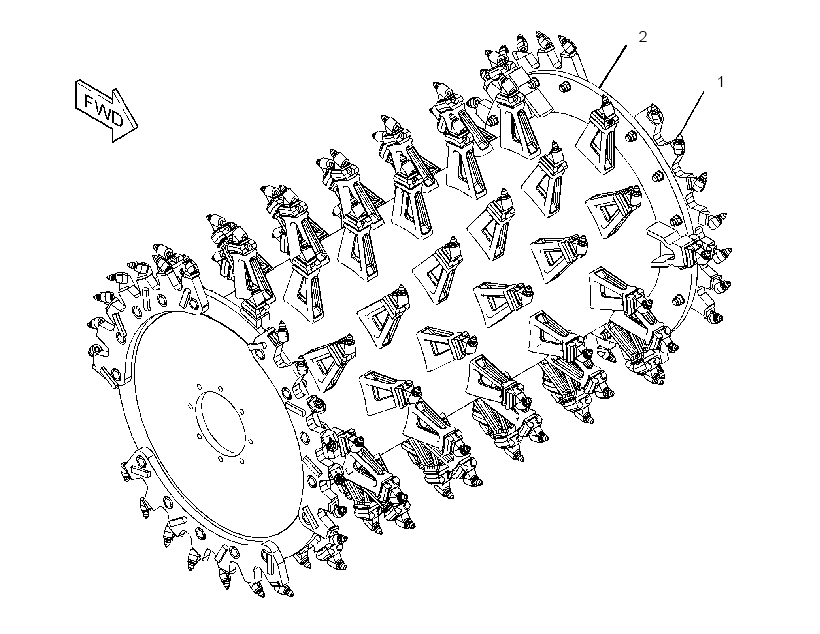 ROTOR AR 2726090 CAT