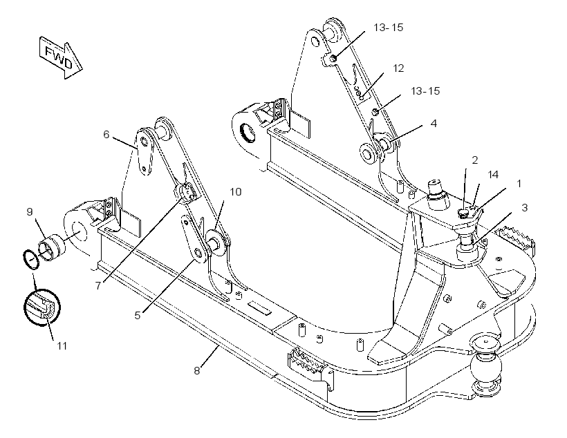 C-FRAME GP-POWER ANGLING 2648942 CAT