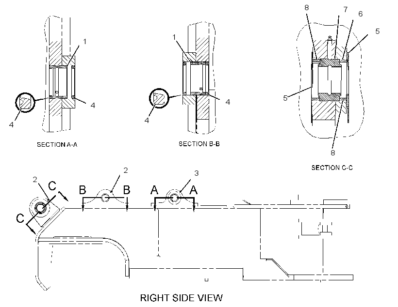 BEARING & SEAL GP-GRAPPLE 1611512 CAT