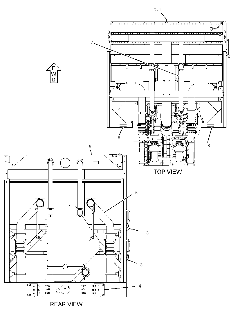 Радиатор 2703503 CAT