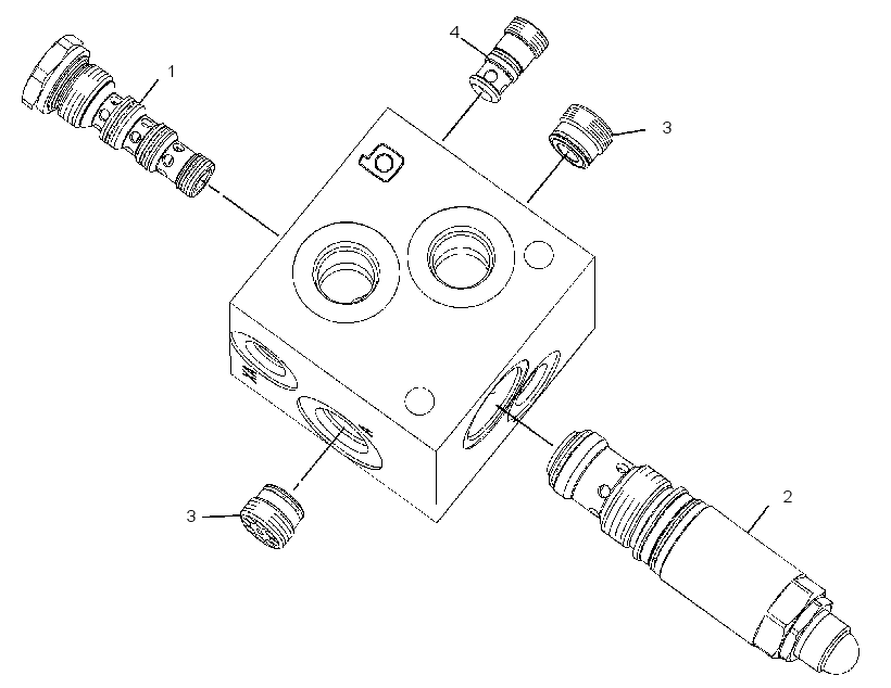 VALVE GP-FLOW CONTROL & RELIEF 2350789 CAT