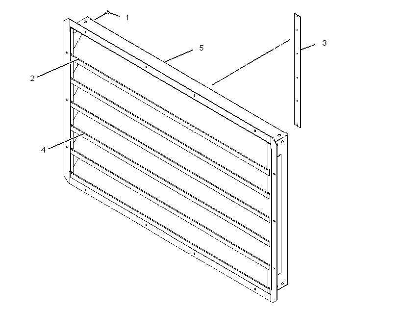 LOUVER AS 2699060 CAT