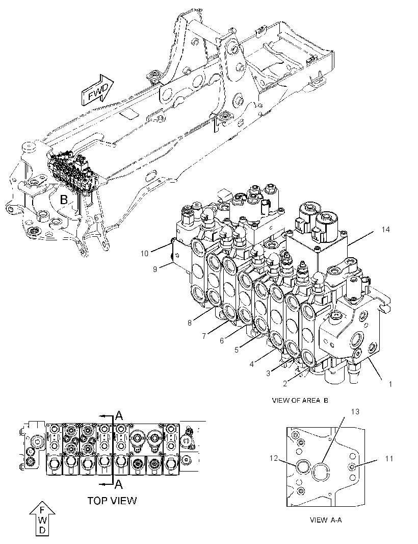 VALVE GP-BANK 8 2662558 CAT