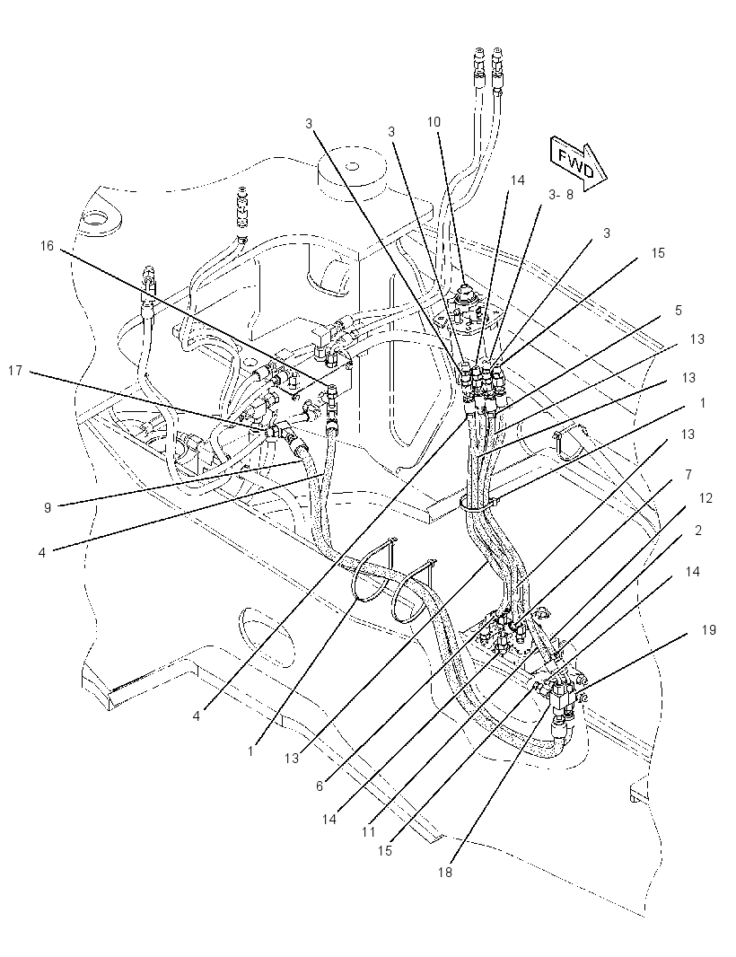 VALVE & LINES GP-PILOT 2672768 CAT