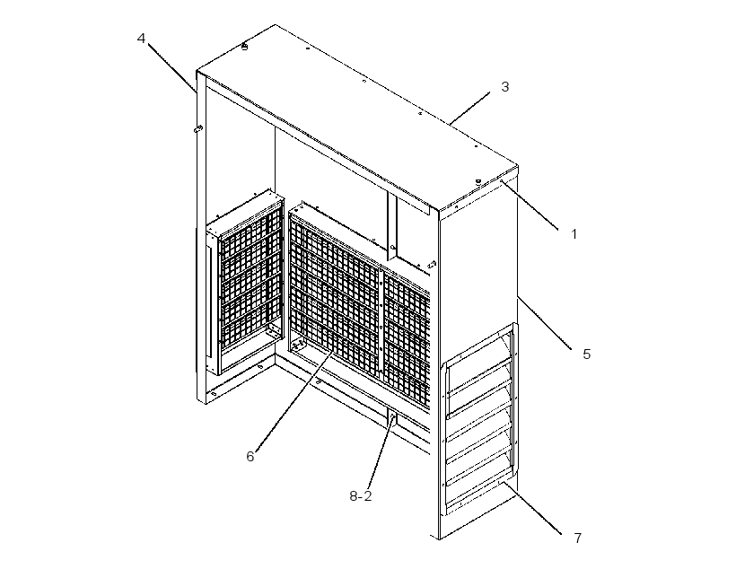 ENCLOSURE GP-GENSET 2702952 CAT
