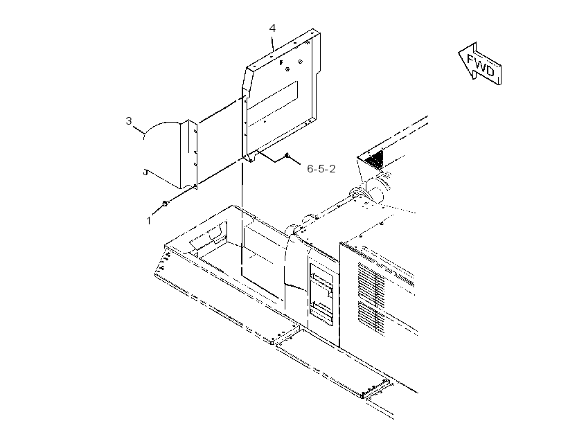 COVER GP-SIDE 2640288 CAT