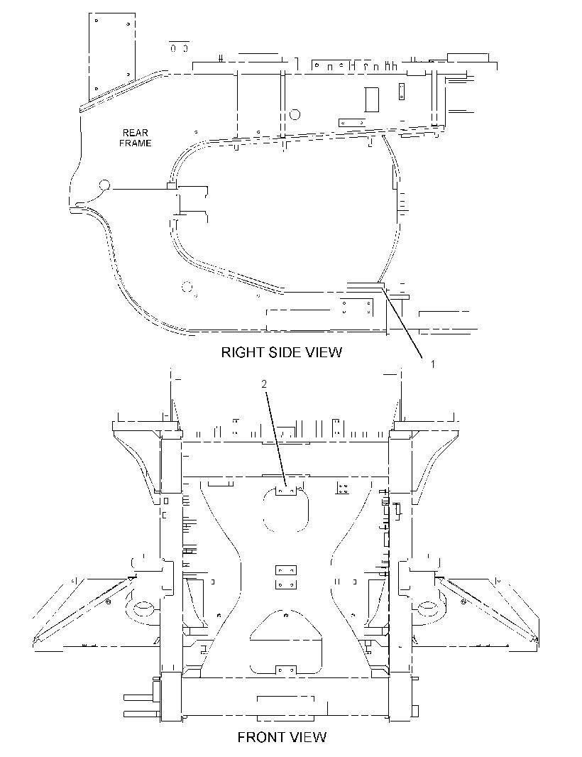 HARDWARE GP-REAR FRAME 2587063 CAT