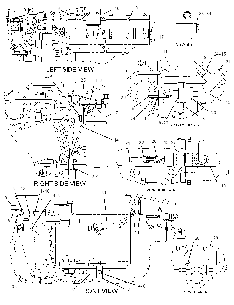 FILTER & LINES GP-PRIMARY FUEL 1203865 CAT