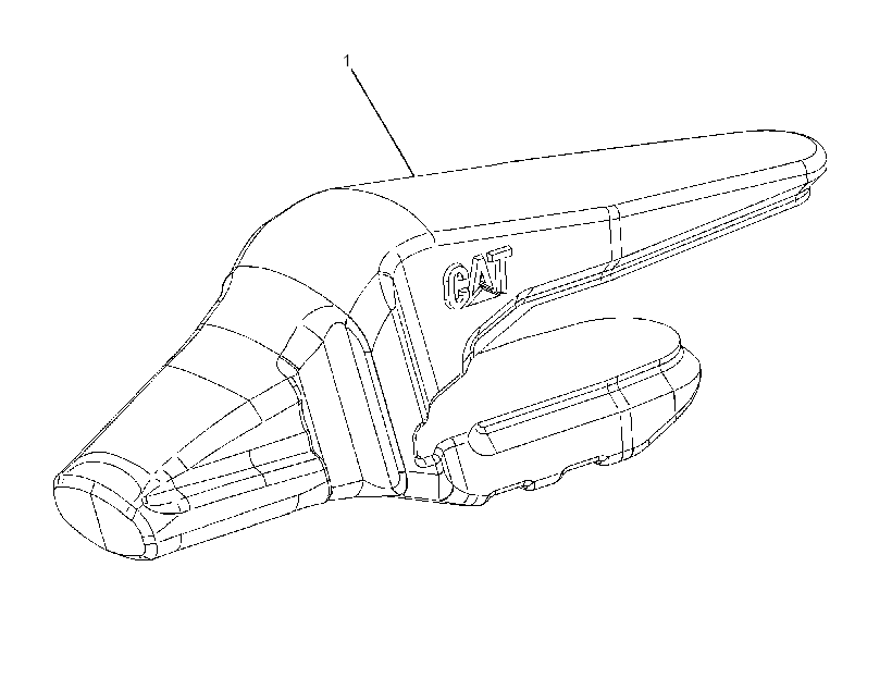 Адаптер коронки 2297090 CAT