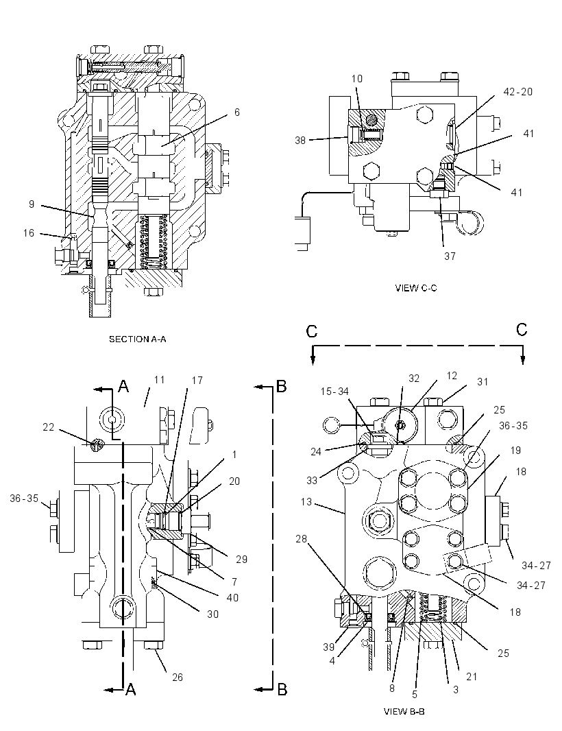VALVE GP-LEVELING 1879105 CAT