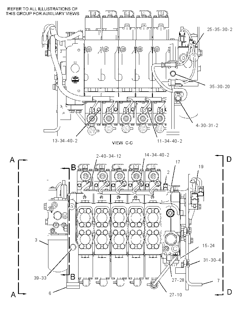 VALVE & FILTER GP-MAIN HYD 2382755 CAT