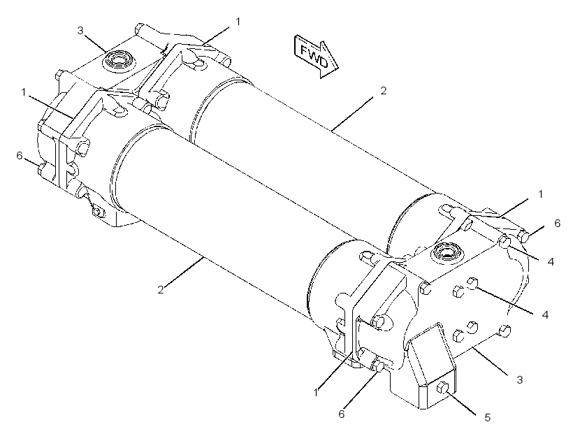 CORE GP-AXLE OIL COOLER 2458354 CAT
