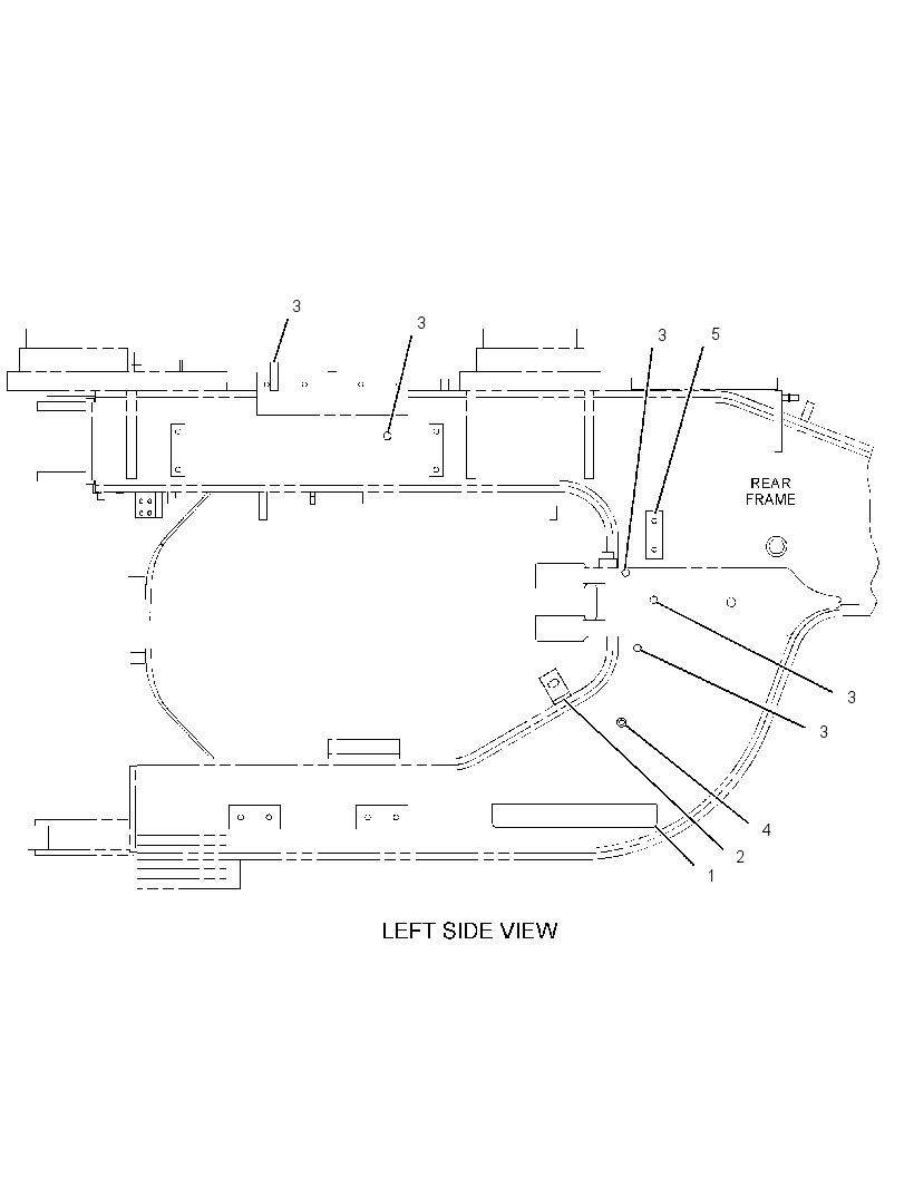 HARDWARE GP-REAR FRAME 2601531 CAT
