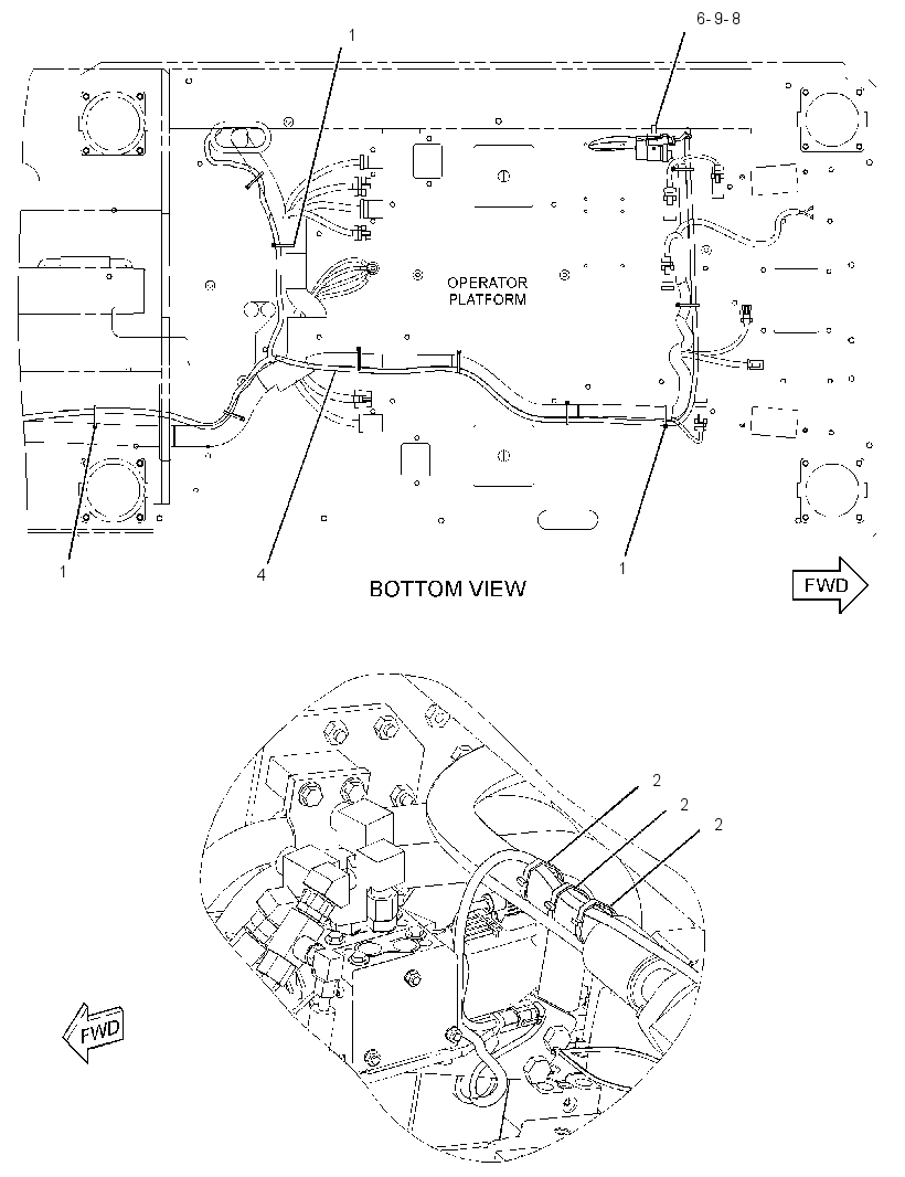WIRING GP-CAB TILT 2664142 CAT
