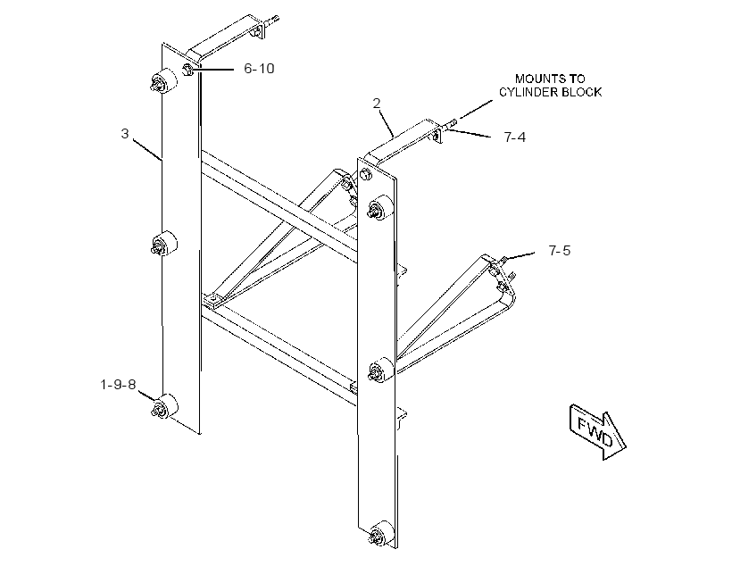 MOUNTING GP-JUNCTION BOX 2755396 CAT