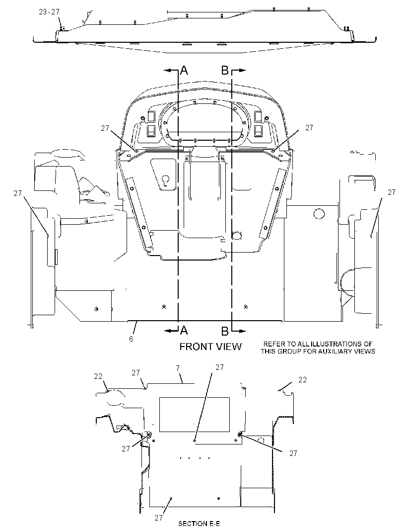 TRIM GP-OPEN ROPS 2521730 CAT