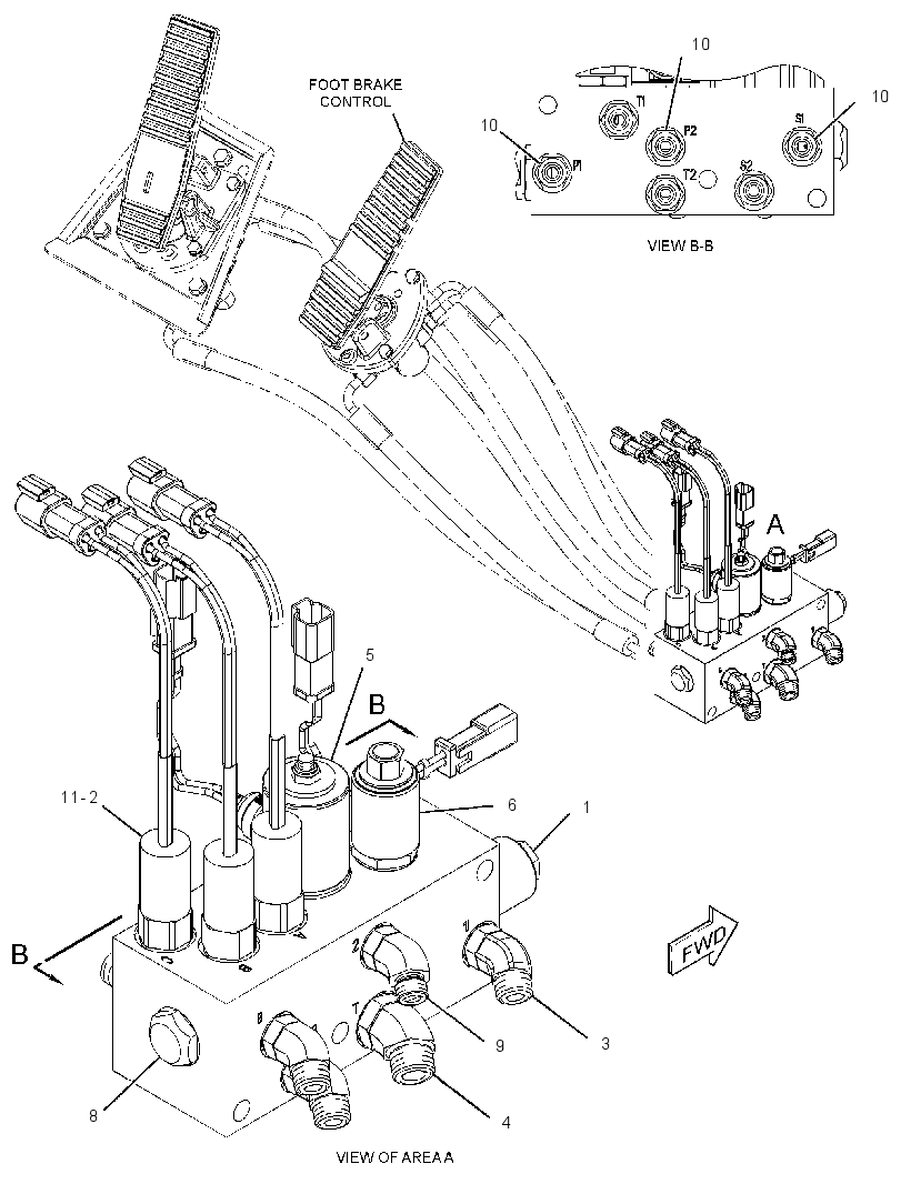 VALVE & MTG GP-BRAKE 2796515 CAT