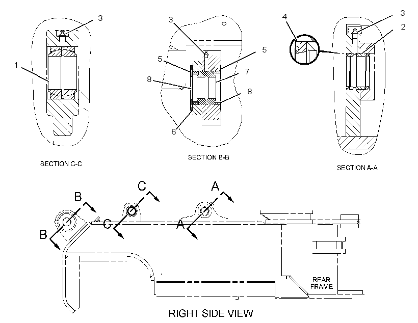 BEARING & SEAL GP-GRAPPLE 2072400 CAT