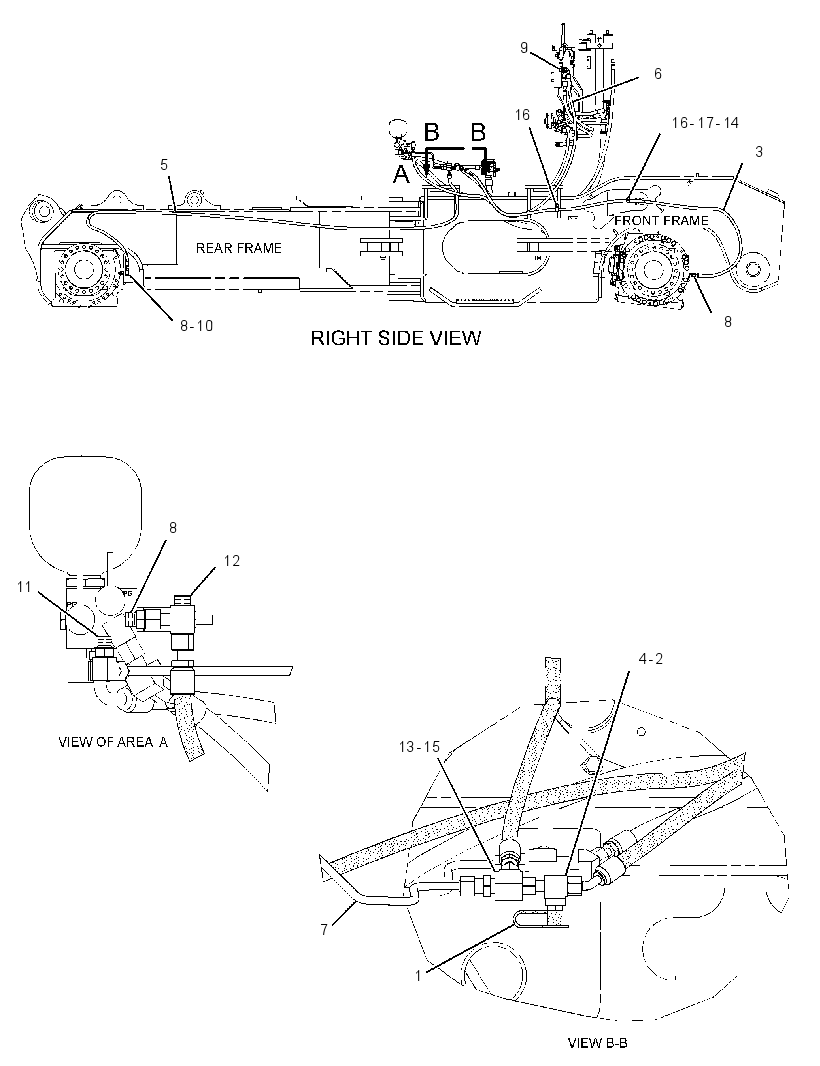 LINES GP-DIFFERENTIAL LOCK 2526545 CAT
