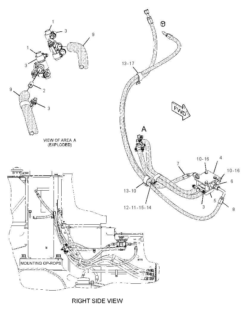 HEATER GP-FUEL 2678664 CAT
