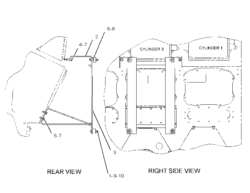 MOUNTING GP-JUNCTION BOX 2836466 CAT