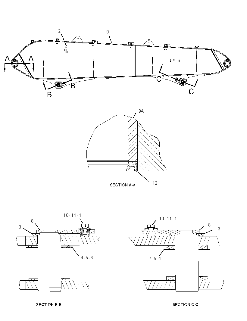 BOOM GP-FORE 2679542 CAT