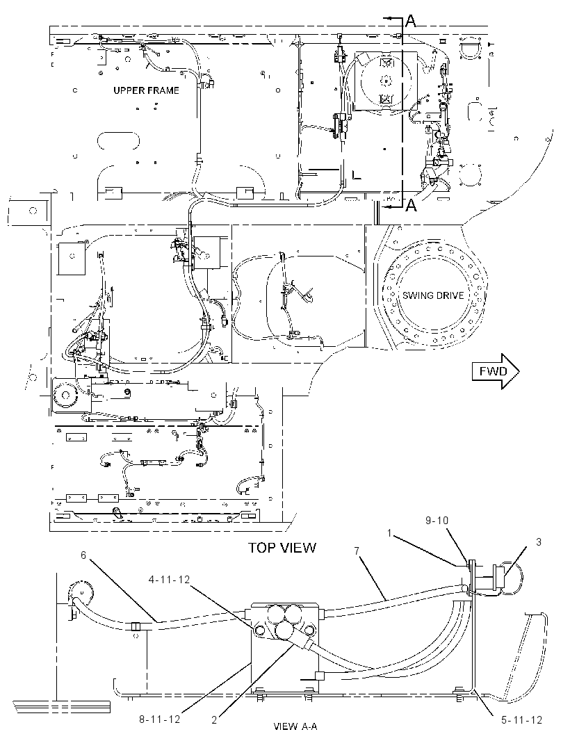 WIRING GP-AUX START RECEPTACLE 2510621 CAT