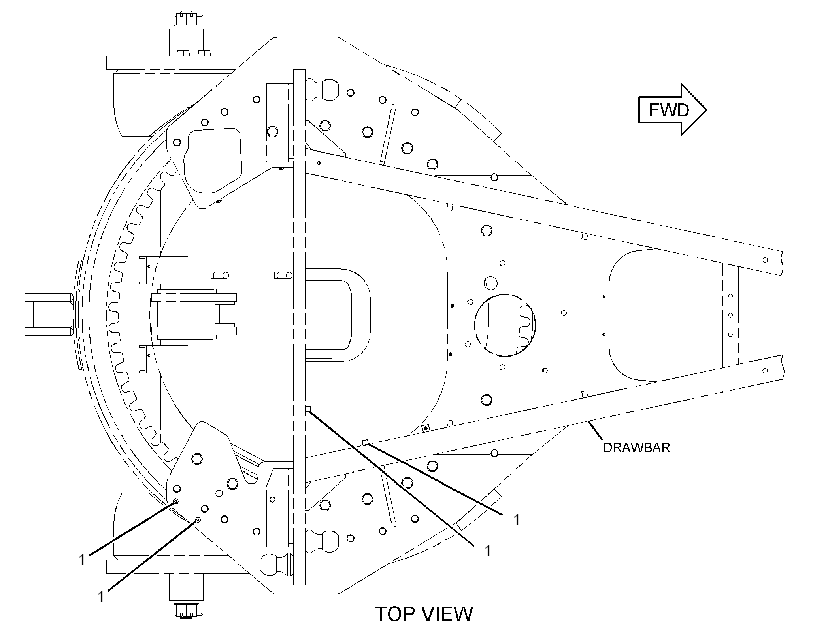BOSS GP-DRAWBAR 2476451 CAT