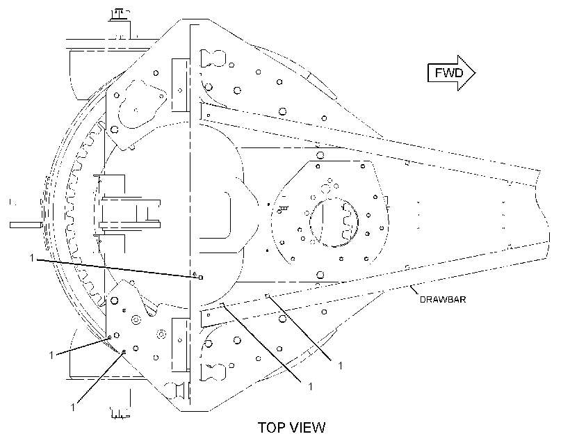 BOSS GP-DRAWBAR 2476445 CAT